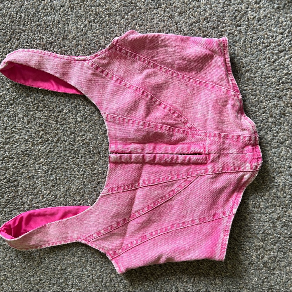 Pink Fashion Nova Crop